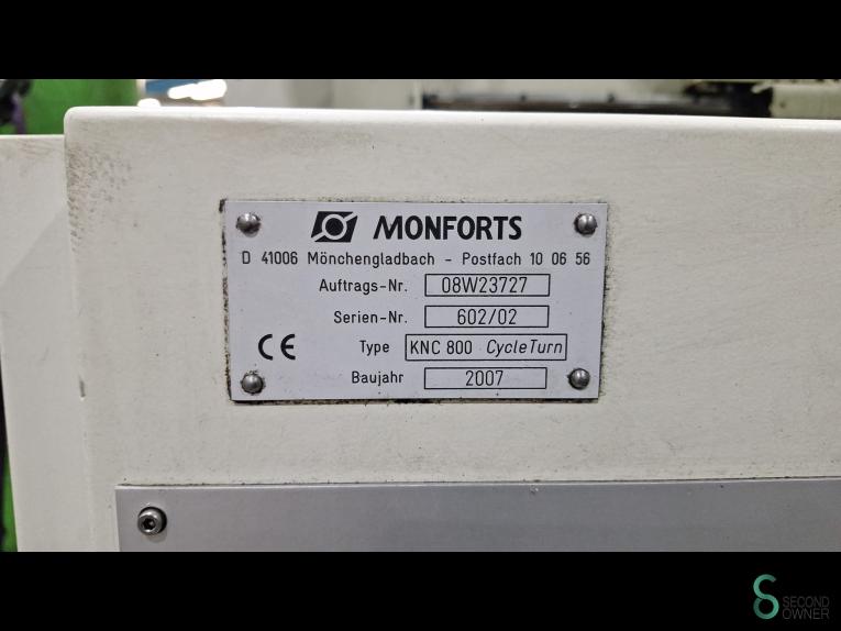 Monforts KNC 800 x 4000mm CycleTurn MET10.394 148 17921